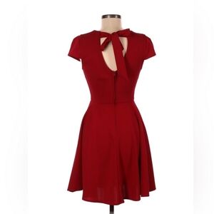 B Darling cherry red dress cocktail dress.